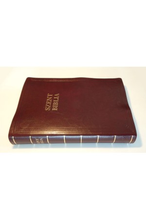 Bőr Biblia - Extra nagy - Bordó