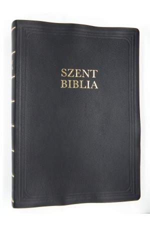Bőr Biblia - Extra nagy - Fekete
