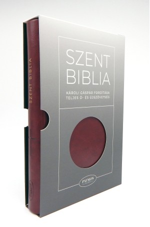 Biblia - Közepes - Bordó - Regiszterrel