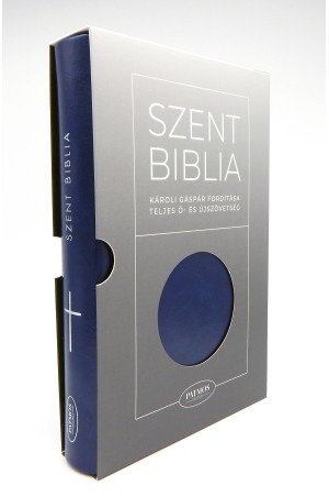 Biblia - Közepes - Sötétkék