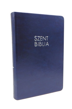 Biblia - Közepes - Sötétkék