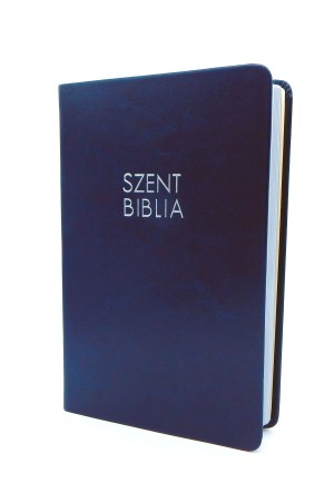 Biblia - Közepes - Sötétkék