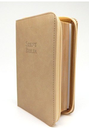 Biblia - Mini - Arany - Cipzárral