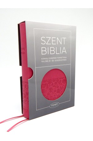 Biblia - Mini - Málnavirágos