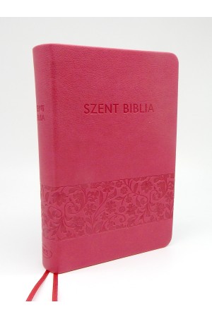 Biblia - Mini - Málnavirágos