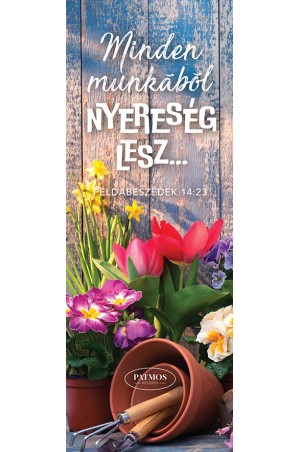 Kertész könyvjelző